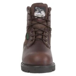 Men's Georgia 6" Homeland Waterproof Boots -SafeStep Outfitters 2 650 georgia 6 homeland waterproof brown