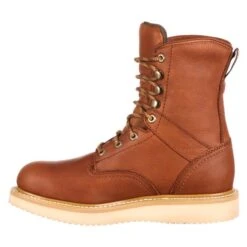 Men's Georgia 8" Wedge Boots -SafeStep Outfitters 2 650 georgia 8 wedge barracuda gold