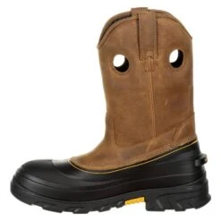 Men's Georgia MudDog Wellington Composite Toe Waterproof Boots -SafeStep Outfitters 2 650 georgia muddog wellington composite toe waterproof barracuda gold