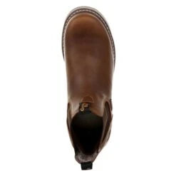 Men's Georgia Wedge Chelsea Waterproof Work Boots -SafeStep Outfitters 2 650 georgia wedge chelsea waterproof work boots brown