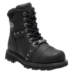Women's Harley Davidson Oakleigh Side-Zip Boots 15 Women's Harley Davidson Oakleigh Side-Zip Boots -SafeStep Outfitters 2 650 harley davidson oakleigh black