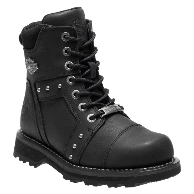 Women's Harley Davidson Oakleigh Side-Zip Boots 5 Women's Harley Davidson Oakleigh Side-Zip Boots - Image 3