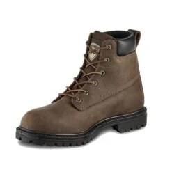 Men's Irish Setter 6" Hopkins Leather Alloy Toe Waterproof Boots 22 Men's Irish Setter 6" Hopkins Leather Alloy Toe Waterproof Boots -SafeStep Outfitters 2 650 irish setter 6 hopkins leather alloy toe waterproof boots brown