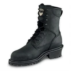 Men's Irish Setter 8" Mesabi Logger Steel Toe Waterproof Boots -SafeStep Outfitters 2 650 irish setter 8 mesabi logger steel toe waterproof black