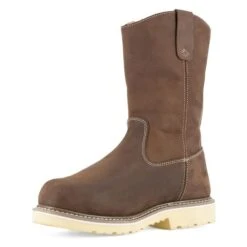 Men's Iron Age 11" Solidifier Pull-On Composite Toe Met Guard Boots 9 Men's Iron Age 11" Solidifier Pull-On Composite Toe Met Guard Boots -SafeStep Outfitters 2 650 iron age 11 solidifier pull on composite toe met guard boots brown