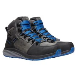 Men's Keen Utility Red Hook Mid Carbon Toe Waterproof Boots -SafeStep Outfitters 2 650 keen utility red hook mid carbon toe waterproof boots steel gray bright cobalt