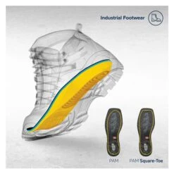 MEGAComfort PAM Square Toe -SafeStep Outfitters 2 650 megacomfort pam square toe yellow