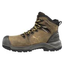 Men's Puma Safety 6" Iron HD Composite Toe Waterproof Boots -SafeStep Outfitters 2 650 puma safety 6 iron hd composite toe waterproof boots brown