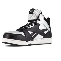 Women's Reebok BB4500 Work Composite Toe Boots -SafeStep Outfitters 2 650 reebok bb4500 work composite toe black boots silver