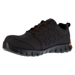 Men's Reebok Sublite Cushion Work Composite Toe -SafeStep Outfitters 2 650 reebok sublite cushion work composite toe black orange