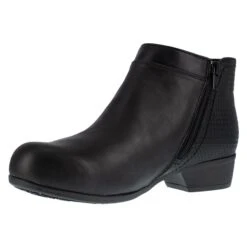 Women's Rockport Works Carly Alloy Toe -SafeStep Outfitters 2 650 rockport works carly alloy toe black