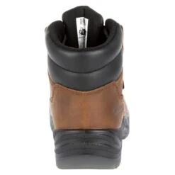 Women's Rocky 5" Worksmart Composite Toe Waterproof Boots -SafeStep Outfitters 2 650 rocky 5 worksmart composite toe waterproof brown2