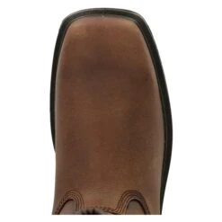 Men's Rocky Worksmart Unlined Western Boots -SafeStep Outfitters 2 650 rocky worksmart unlined western boots dark brown