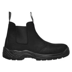 Men's Skechers Work Tapter Steel Toe Boots -SafeStep Outfitters 2 650 skechers work tapter steel toe boots black