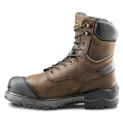 Men's Terra 8" Gantry LXI 400G Composite Toe Waterproof Boots -SafeStep Outfitters 2 650 terra 8 gantry lxi 400g composite toe waterproof boots dark brown