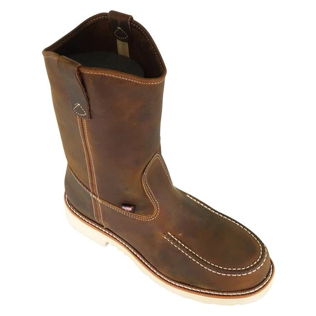 Men's Thorogood 11" Wellington Moc Toe Steel Toe Boots 5 Men's Thorogood 11" Wellington Moc Toe Steel Toe Boots - Image 3