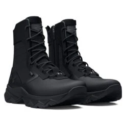 Men's Under Armour Stellar G2 Side-Zip Waterproof Boots 9 Men's Under Armour Stellar G2 Side-Zip Waterproof Boots -SafeStep Outfitters 2 650 under armour stellar g2 side zip waterproof boots black