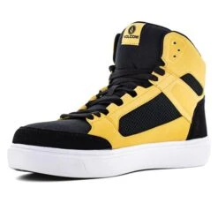 Men's Volcom Evolve Mid Composite Toe ESD Boots -SafeStep Outfitters 2 650 volcom evolve mid composite toe boots esd wheat black
