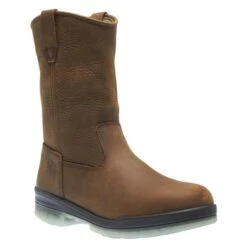Men's Wolverine 10" Durashocks Wellington 200G Waterproof Boots -SafeStep Outfitters 2 650 wolverine 10 durashocks wellington 200g waterproof brown