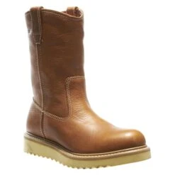 Men's Wolverine 10" Wedge Heel Wellington Boots -SafeStep Outfitters 2 650 wolverine 10 wedge heel wellington brown