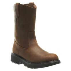 Men's Wolverine 10" Wellington Boots -SafeStep Outfitters 2 650 wolverine 10 wellington brown