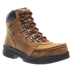 Men's Wolverine 6" Potomac Steel Toe Boots -SafeStep Outfitters 2 650 wolverine 6 potomac steel toe brown