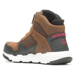 Men's Wolverine 6" Rev Ultraspring Durashock LX Composite Toe Waterproof Boots -SafeStep Outfitters 2 650 wolverine 6 rev ultraspring durashock boa composite toe waterproof boots brown