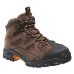 Men's Wolverine Hudson Hiker Steel Toe Boots -SafeStep Outfitters 2 650 wolverine hudson hiker steel toe dark brown black