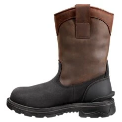 Men's Carhartt 11" Ironwood Wellington 400G Alloy Toe Waterproof Boots 13 Men's Carhartt 11" Ironwood Wellington 400G Alloy Toe Waterproof Boots -SafeStep Outfitters 3 1001 carhartt 11 ironwood wellington 400g alloy toe waterproof boots dark brown black