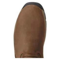 Men's Ariat 10" Mastergrip Pull-On Composite Toe Boots -SafeStep Outfitters 3 650 ariat 10 mastergrip pull on composite toe oily distressed brown