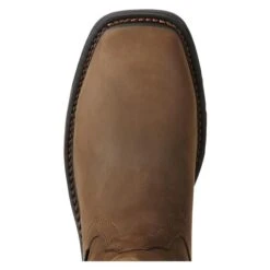 Men's Ariat 11" Workhog Wellington H2O Composite Toe Waterproof Boots -SafeStep Outfitters 3 650 ariat 11 workhog wellington h2o composite toe waterproof oily distressed brown