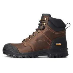 Men's Ariat 6" Treadfast Boots -SafeStep Outfitters 3 650 ariat 6 treadfast boots distressed brown