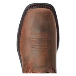 Men's Ariat Big Rig Wide Square Toe H2O Waterproof Boots -SafeStep Outfitters 3 650 ariat big rig wide square toe h2o waterproof boots dark brown distressed brown