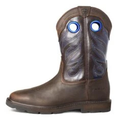 Men's Ariat Groundwork Wide Square Toe Waterproof Boots 11 Men's Ariat Groundwork Wide Square Toe Waterproof Boots -SafeStep Outfitters 3 650 ariat groundwork wide square toe waterproof boots brown after dark