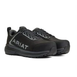Women's Ariat Outpace Composite Toe -SafeStep Outfitters 3 650 ariat outpace composite toe black charcoal