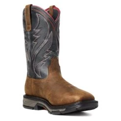 Men's Ariat WorkHog XT VentTek Waterproof Boots -SafeStep Outfitters 3 650 ariat workhog xt venttek waterproof boots rye brown storm