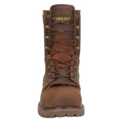 Men's Carolina 8" 28 Series Waterproof Boots -SafeStep Outfitters 3 650 carolina 8 28 series waterproof boots brown
