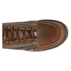 Men's Carolina 8" Domestic Moc Toe Wedge Boots 11 Men's Carolina 8" Domestic Moc Toe Wedge Boots -SafeStep Outfitters 3 650 carolina 8 domestic moc toe wedge boots dark brown