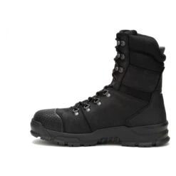 Men's CAT 8" Accomplice X Steel Toe Waterproof Boots -SafeStep Outfitters 3 650 cat accomplice x 8 steel toe waterproof boots black