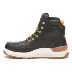 Men's CAT Impact Waterproof Carbon Composite Toe Boots 29 Men's CAT Impact Waterproof Carbon Composite Toe Boots -SafeStep Outfitters 3 650 cat impact waterproof carbon composite toe boots black