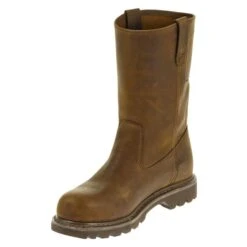 Women's CAT Revolver Steel Toe Boots -SafeStep Outfitters 3 650 cat revolver steel toe dark beige