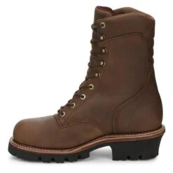 Men's Chippewa Boots 9" SUPER DNA 400G Steel Toe Waterproof 23 Men's Chippewa Boots 9" SUPER DNA 400G Steel Toe Waterproof -SafeStep Outfitters 3 650 chippewa boots 9 super dna 400g steel toe waterproof tan