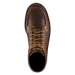 Men's Danner 6" Bull Run Moc Toe Boots -SafeStep Outfitters 3 650 danner 6 bull run moc toe brown