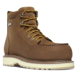 Women's Danner 6" Cedar River Waterproof EH Boots -SafeStep Outfitters 3 650 danner 6 cedar river waterproof eh boots brown2