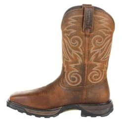 Men's Durango 11" Maverick XP Pull-On Steel Toe Waterproof Boots -SafeStep Outfitters 3 650 durango 11 maverick xp pull on steel toe waterproof burly brown
