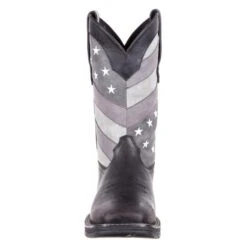 Men's Durango Rebel Faded Black Flag Boots 12 Men's Durango Rebel Faded Black Flag Boots -SafeStep Outfitters 3 650 durango rebel faded black flag black gray
