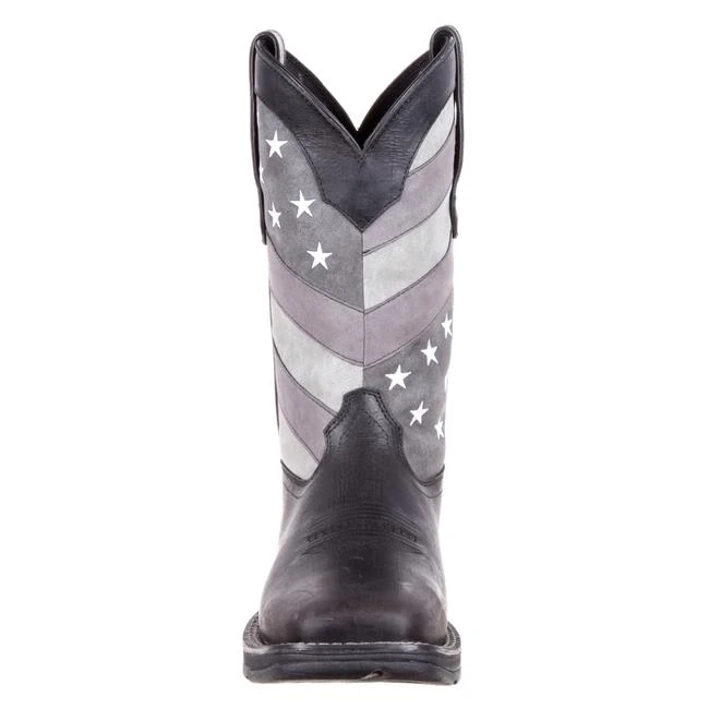 Men's Durango Rebel Faded Black Flag Boots 6 Men's Durango Rebel Faded Black Flag Boots - Image 4