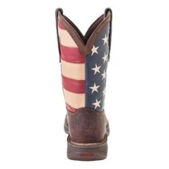 Men's Durango Rebel Flag Steel Toe Boots -SafeStep Outfitters 3 650 durango rebel flag steel toe brown union flag