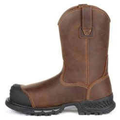 Men's Georgia 10" Rumbler Pull-On Composite Toe Waterproof Boots -SafeStep Outfitters 3 650 georgia 10 rumbler pull on composite toe waterproof brown