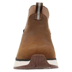 Men's Georgia 6" DuraBlend Sport Chelsea Waterproof Boots -SafeStep Outfitters 3 650 georgia 6 durablend sport chelsea waterproof boots brown